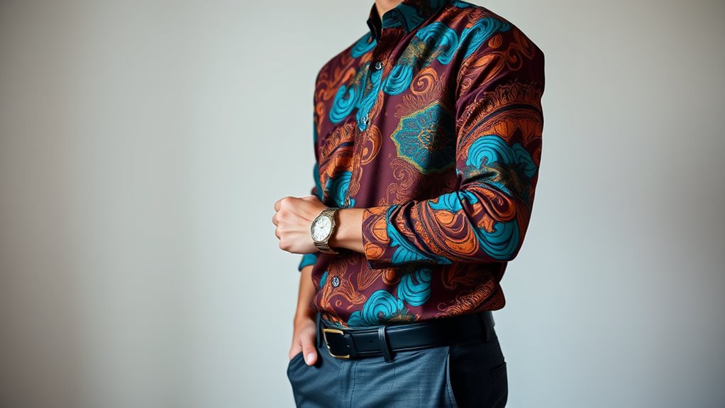 batik shirts for men