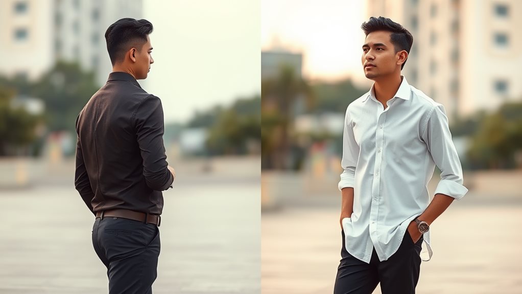 gaya santai versus gaya formal