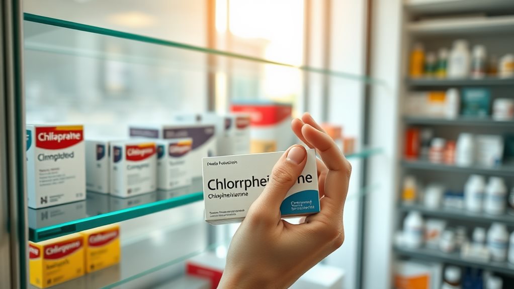 mekanisme tindakan chlorpheniramine
