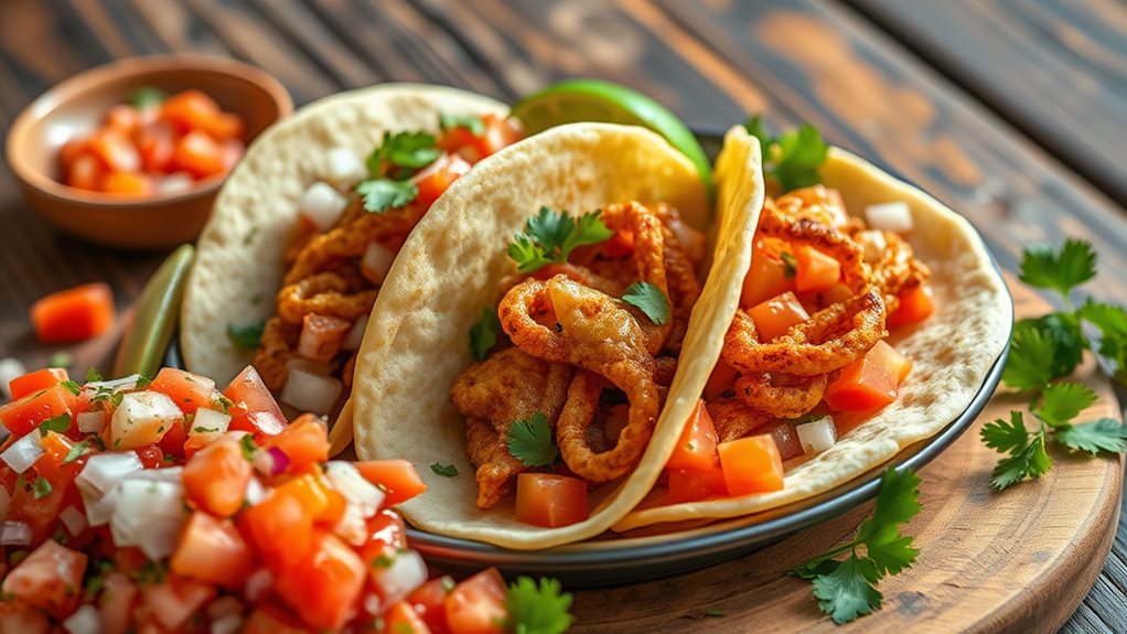 taco sotong yang lazat salsa