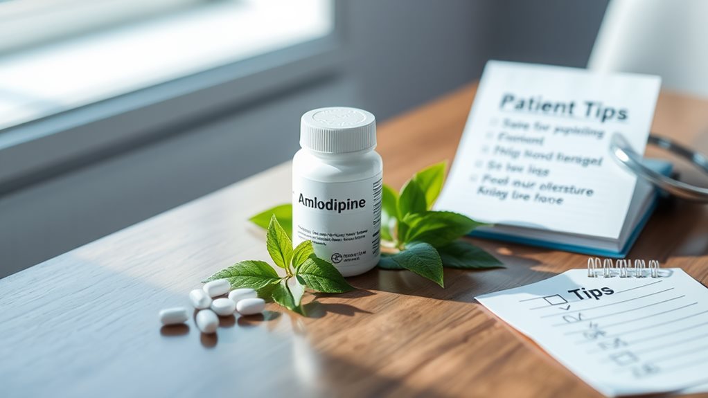 garis panduan untuk penggunaan amlodipine