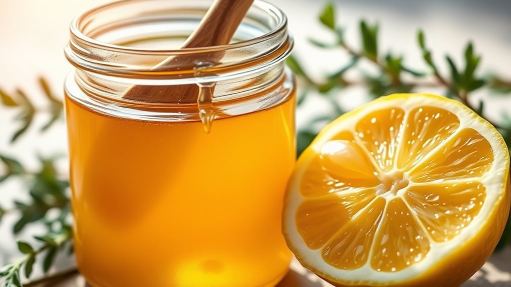 campuran madu dan lemon