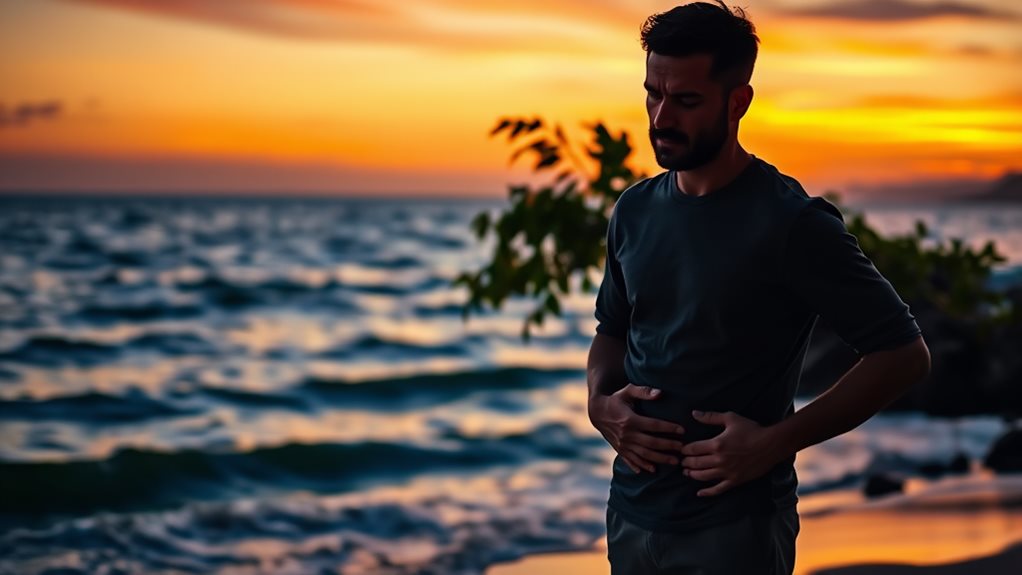 male tidal wind symptoms