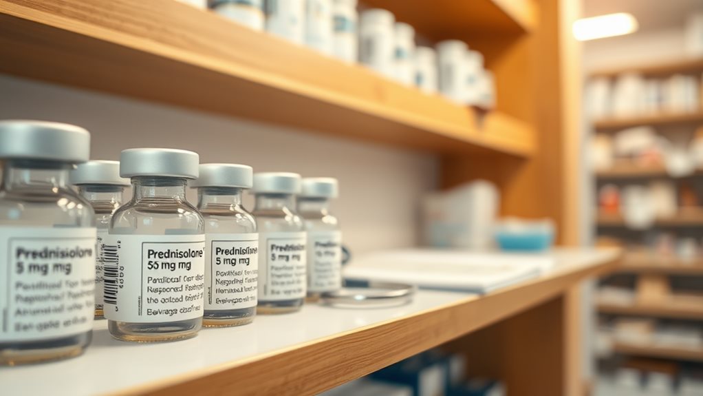 keadaan perubatan yang dirawat dengan prednisolone