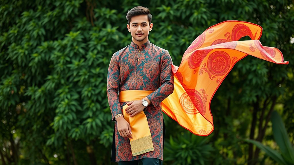 adaptasi moden pakaian tradisional Melayu