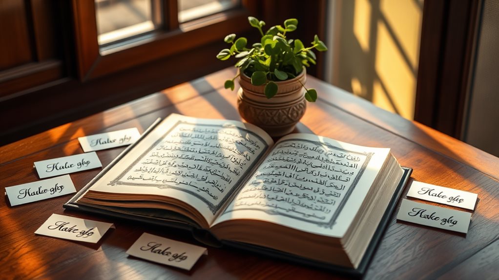 nama moden dengan akar Quran