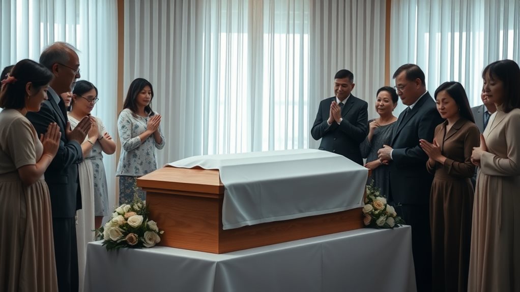 Memberikan penghormatan terakhir