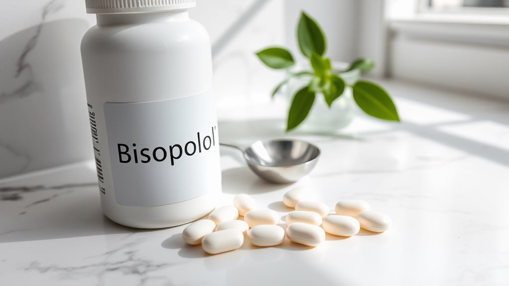 dosage yang disyorkan untuk bisoprolol