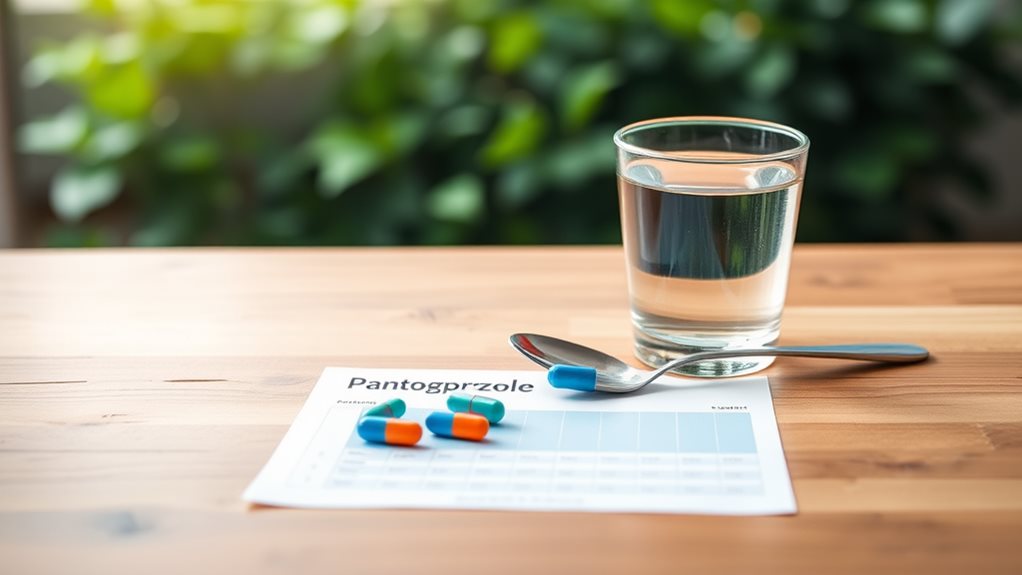 dosage yang disyorkan untuk pantoprazole