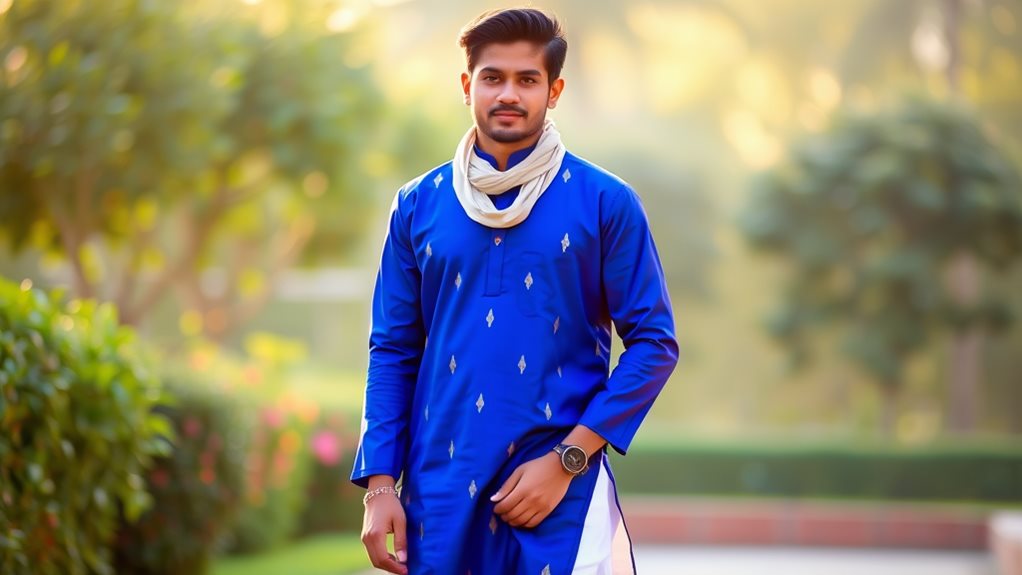mengayakan outfit kurta anda